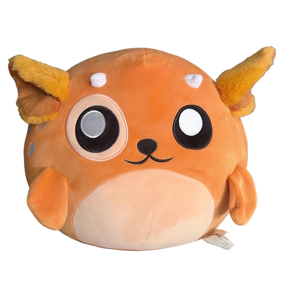 Doomlings Heroic Orange Plush Stuffed Animal Toy‎ Squishy Card Game Collectible